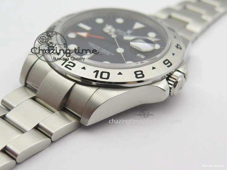 0206 Explorer II 42mm 216570 Bp-Maker Best Edition Black Dial On SS Bracelet A OnTrend 3778